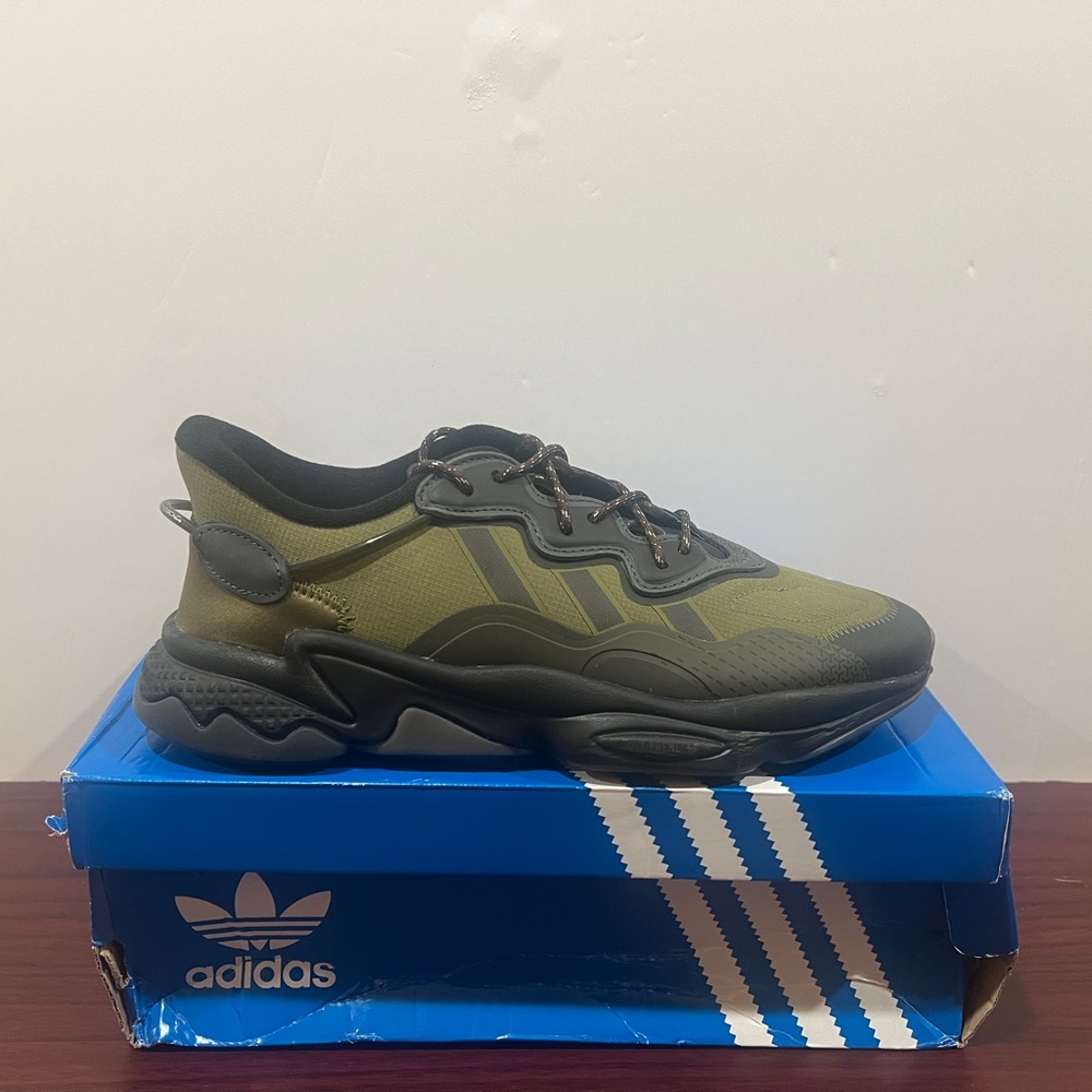 Adidas, Ozweego, H03402, Green & Black